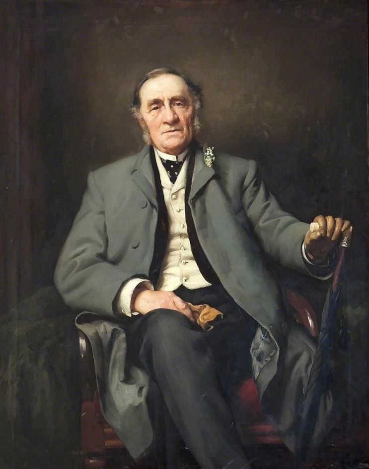 Ritratto di Edward John Bannister sindaco di Grimsby